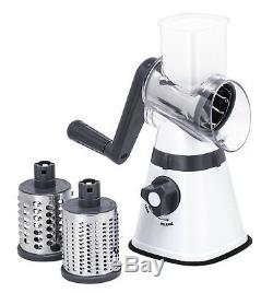 100% Genuine! AVANTI Table Top Drum Grater with 3 Blades! RRP $79.95
