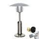 11,000 Btu Portable Stainless Steel Gas Patio Heater Table Top With Refill Adapter