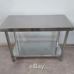 1200mm Diaminox Stainless Steel Commercial Catering Kitchen Table Work Bench