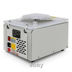 120W Table Top Chamber Vacuum Sealer Digital Vacuum Packing Machine 10 Seal Bar