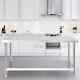 120cm Commercial Stainless Steel Kitchen Prep Table Work Bench Table Withshelf