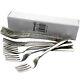 12 X Forks Cutlery Table Stainless Steel Kitchen Set Fork Dinner Pasta New Food