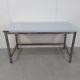 150x70cm Stainless Steel Commercial Catering Table Clean Kitchen Prep Table 1.5m