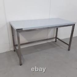 150x70cm Stainless Steel Commercial Catering Table Clean Kitchen Prep Table 1.5m