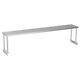 180cm Stainless Steel Top Single Tier Overshelf Kitchen Over Shelf Prep Table