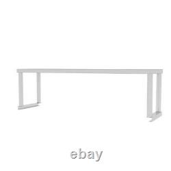 5FT Stainless Steel Catering Table Top Storage Shelf Kitchen Work Bench Top Rack