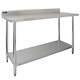 5ft Food Preparation Kitchen Catering Table, Stainless Steel, 250kg Capacity