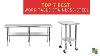 7 Best Stainless Steel Work Table In 2020 List Reviews