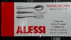 Alessi Nuovo Milano Cutlery (6 x table sets, 6 x dessert total 42 pieces)
