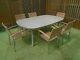 Alexander Rose Garden Furniture Cordial Table And 6 Cologne Chairs