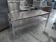 Aluminium Frame Butchery Stainless Steel Table 1755 X 690 Mm £150 + Vat