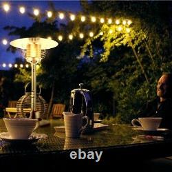 Anbull Outdoor table top Gas Patio heater, 4.5kW Stainless Steel