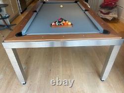 Aramith Fusion Stainless Steel Pool Dining Table 7,5ft