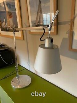 Artemide TOLOMEO BASCULANTE TABLE READING LAMP LAMPSHADE Grey ø 18cm