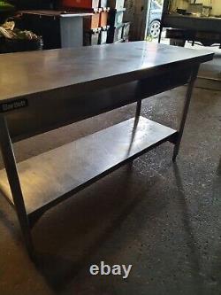 Bartlett Preparation Kitchen Catering Table Stainless Steel in great condition