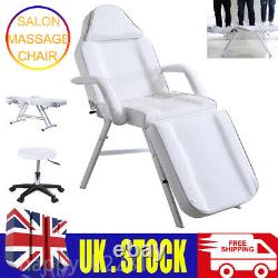 Beauty Salon Bed Massage Table Tattoo Spa Treatment Couch Chair With Stool Set UK
