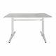 Bolero Double Pedestal Table Stainless Steel And Aluminium 750x1200x600mm