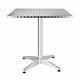 Bolero Square Bistro Table -stainless Steel 720(h) X 700(w) X 700(d)mm