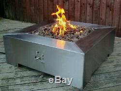 BrightStar Fires CAPELLA Outdoor Fire Pit Table 18kw Mains or LPG bottled Gas UK