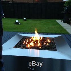 BrightStar Fires CAPELLA Outdoor Fire Pit Table 18kw Mains or LPG bottled Gas UK