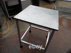 Butchery Aluminium Frame Stainless Steel Table 615 x 615 mm Coldroom £100 + Vat
