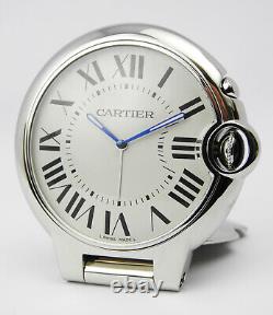 Cartier Ballon Bleu Ref. Travel Alarm, Table Pocket Watch 610mm 