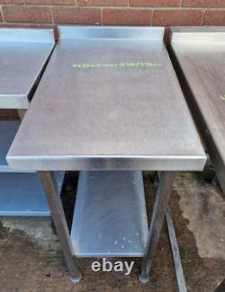 Catering Stainless Steel Infill Tables, Various Sizes £80 Plus Vat, Only 3 Left