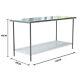 Catering Worktop Kitchen Stainless Steel Commercial Work Bench Food Prep Table