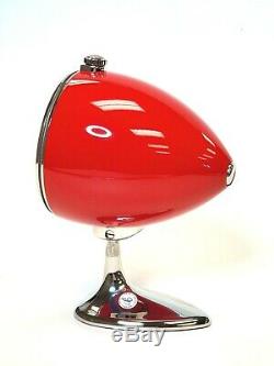 Chopard Vintage Racing Table Clock Red Stainless Steel & Palladium