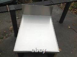 Commercial All Stainless Steel Catering Table With Shelf-used