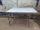 Commercial Catering Bakery Stainless Steel Large Table With Edges