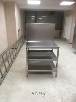 Commercial Catering Kitchen Prep Workbench Stainless Steel Food Shelf Work Table