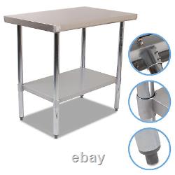 Commercial Catering Premium Stainless Steel Centre Table 900mm