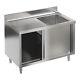 Commercial Catering Sink Stainless Steel Kitchen Pre Table Right Bowl & Lhd Unit