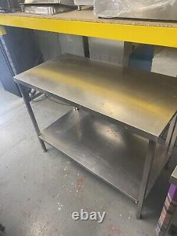 Commercial Heavy Duty Stainless Steel Table (UK Made)