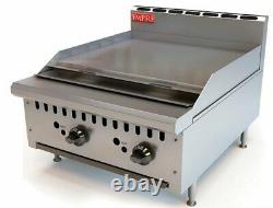 Commercial Kitchen Gas Hotplate Table Top Griddle Heavy Duty 60cm Burger Grill