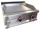 Commercial Kitchen Gas Hotplate Table Top Griddle Heavy Duty 65cm Burger Grill
