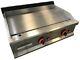Commercial Kitchen Gas Hotplate Table Top Griddle Heavy Duty 80cm Burger Grill