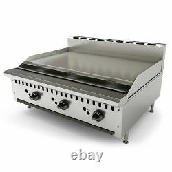 Commercial Kitchen Gas Hotplate Table Top Griddle Heavy Duty 90cm Burger Grill