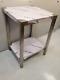 Commercial Kitchen Stainless Steel Catering Work Bench Table 2ft 600x600