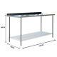 Commercial Restaurant Food Prep Work Table Stainless Steel Catering Workbench