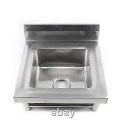 Commercial Sink Stainless Steel Deep Bowl Wash Table Catering Kitchen Sink UK