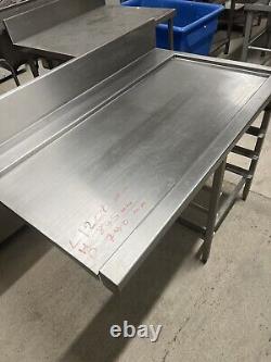 Commercial Stainless Steel Dishwasher Outlet Exit Table