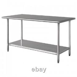 Commercial Stainless Steel Kitchen Catering Work Table