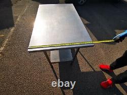 Commercial Stainless Steel Kitchen Food Prep Work Table Bench Top Various Widths