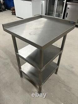 Commercial Stainless Steel Kitchen Food Prep table with Shelving