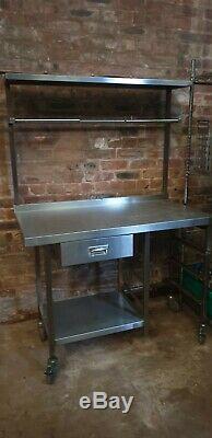 Commercial Stainless Steel Kitchen Table With Drawer