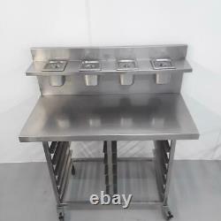 Commercial Stainless Steel Pizza Table Work Bench Shelf