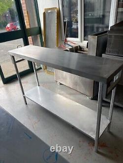Commercial Stainless Steel Prep Kitchen Table