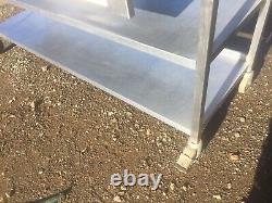 Commercial Stainless Steel Table 180cm With Drawer And Under Shelves